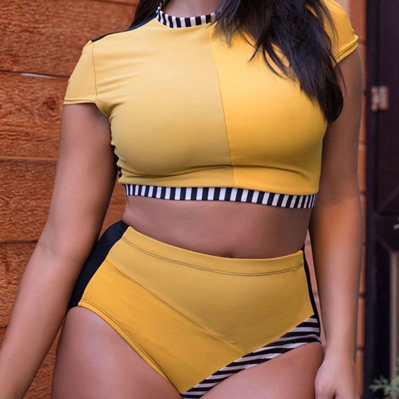 Maillot de bain TRI-COLORE - Chic&Shines