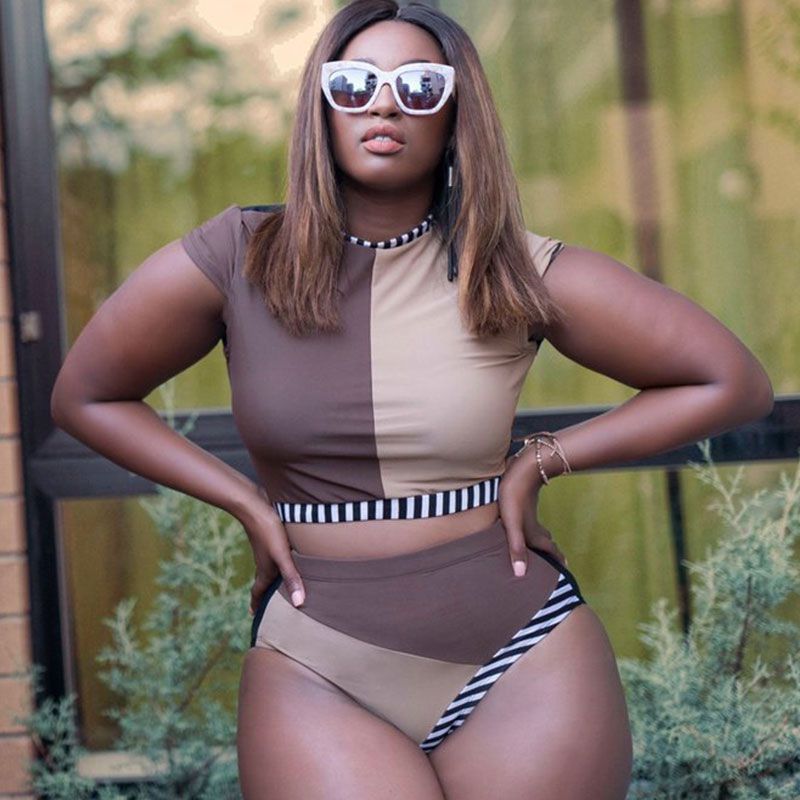 Maillot de bain TRI-COLORE - Chic&Shines