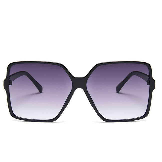 Lunettes de soleil oversized verre dégradé - Chic&Shines