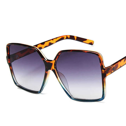 Lunettes de soleil oversized verre dégradé - Chic&Shines