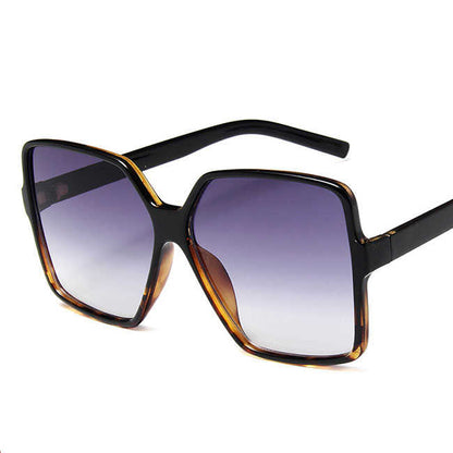 Lunettes de soleil oversized verre dégradé - Chic&Shines