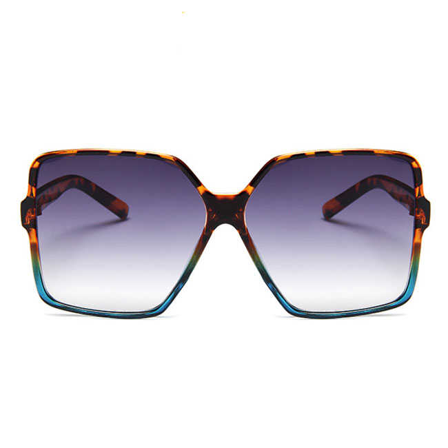 Lunettes de soleil oversized verre dégradé - Chic&Shines