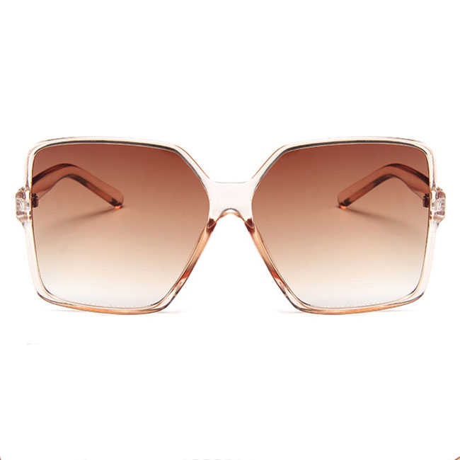 Lunettes de soleil oversized verre dégradé - Chic&Shines