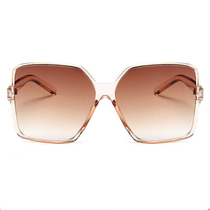 Lunettes de soleil oversized verre dégradé - Chic&Shines