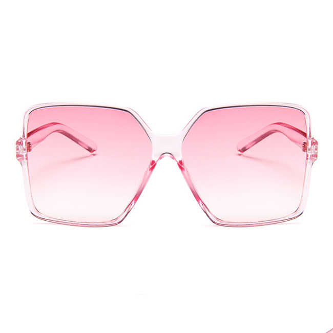 Lunettes de soleil oversized verre dégradé - Chic&Shines