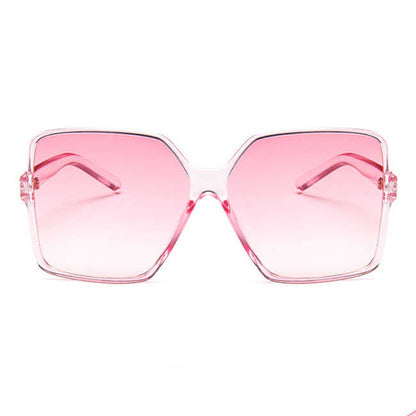 Lunettes de soleil oversized verre dégradé - Chic&Shines