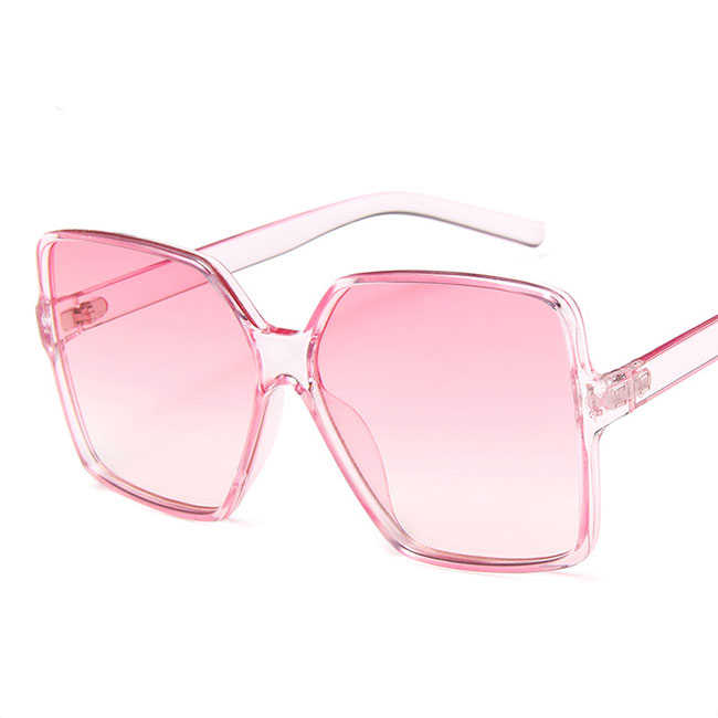 Lunettes de soleil oversized verre dégradé - Chic&Shines