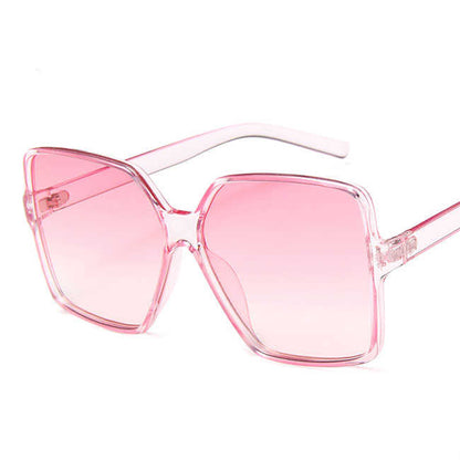 Lunettes de soleil oversized verre dégradé - Chic&Shines