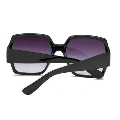 Lunettes de Soleil Rétro Grande Monture Double Couleur - Chic&Shines