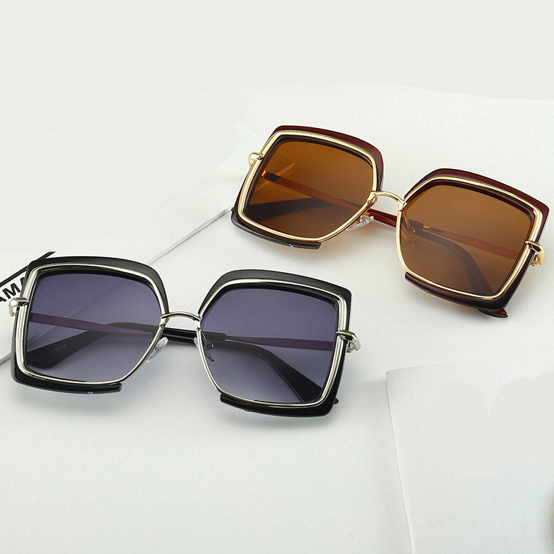 Lunettes de soleil Metal Square Shades - Chic&Shines