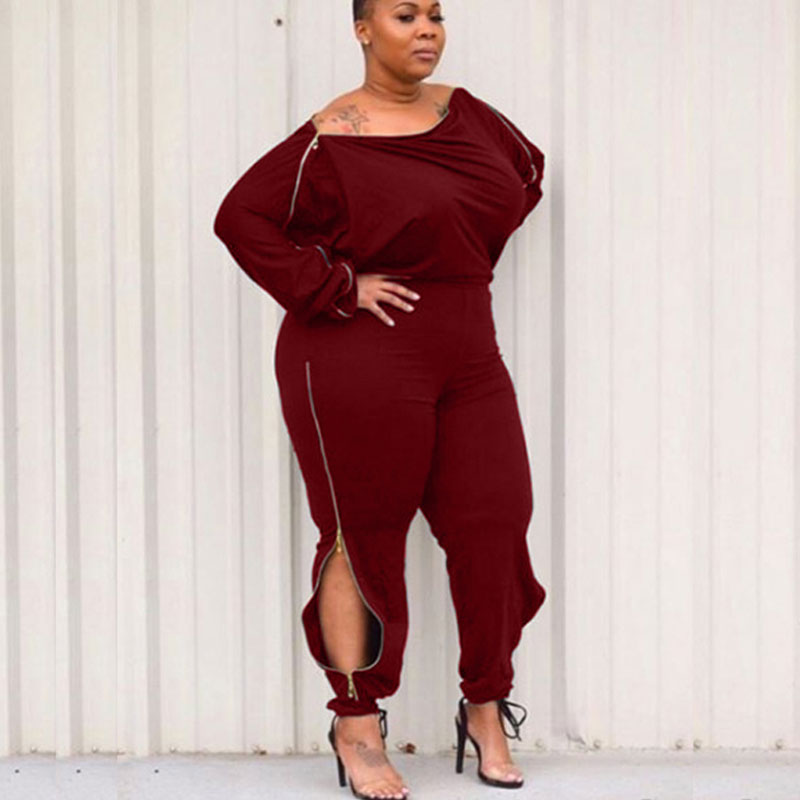 Combinaisons manches longues design zipper - Chic&Shines