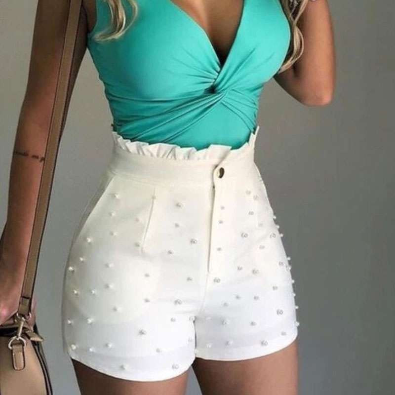 Short court à perle - Chic&Shines