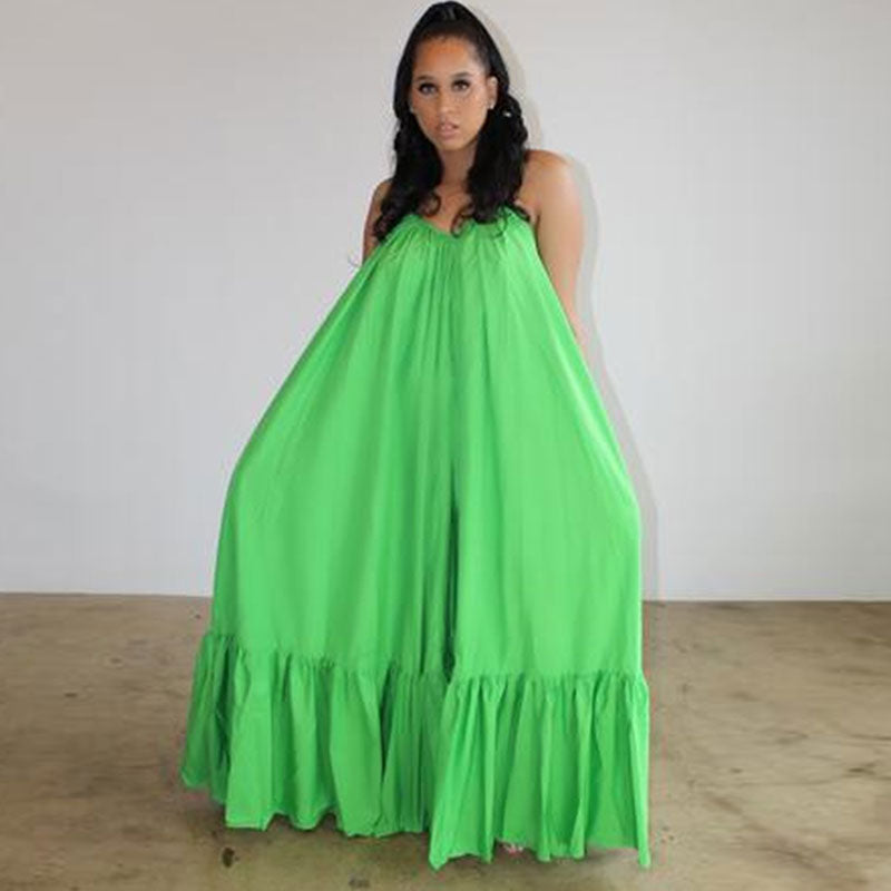 Robe longue à bretelle fine style Bohémien d'été Sexy - Chic&Shines