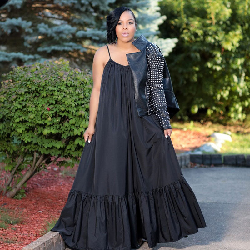 Robe longue à bretelle fine style Bohémien d'été Sexy - Chic&Shines