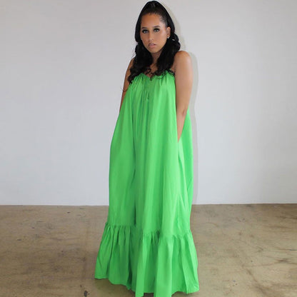 Robe longue à bretelle fine style Bohémien d'été Sexy - Chic&Shines