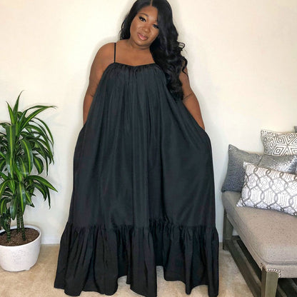 Robe longue à bretelle fine style Bohémien d'été Sexy - Chic&Shines