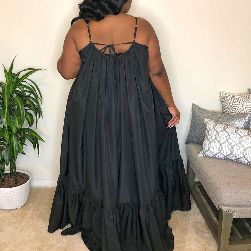 Robe longue à bretelle fine style Bohémien d'été Sexy - Chic&Shines