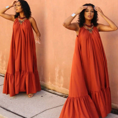 Robe longue à bretelle fine style Bohémien d'été Sexy - Chic&Shines