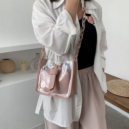 Sac à bandoulière transparent Décoration Ruban - Chic&Shines