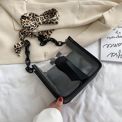 Sac à bandoulière transparent Décoration Ruban - Chic&Shines