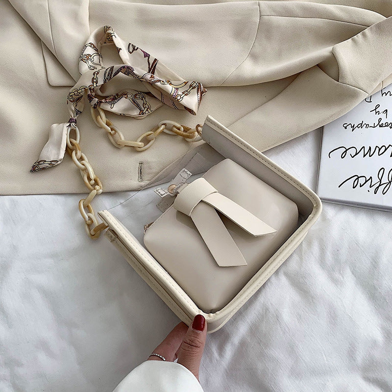 Sac à bandoulière transparent Décoration Ruban - Chic&Shines