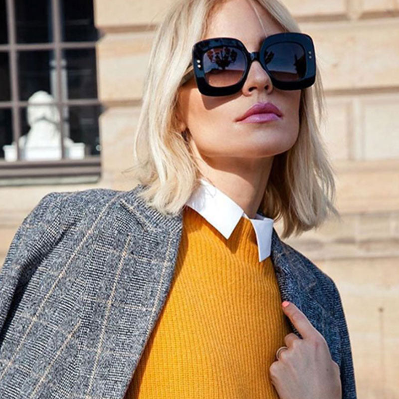 Lunettes de soleil à monture carrée - Chic&Shines