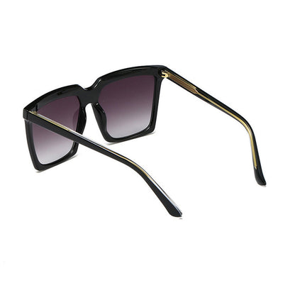 lunettes de soleil rétro à grande monture - Chic&Shines