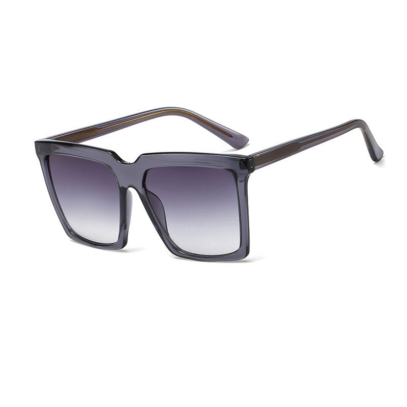 lunettes de soleil rétro à grande monture - Chic&Shines