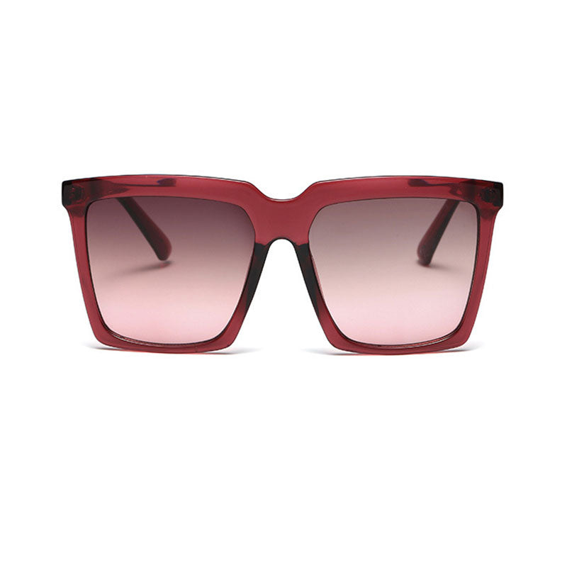 lunettes de soleil rétro à grande monture - Chic&Shines