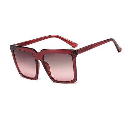 lunettes de soleil rétro à grande monture - Chic&Shines