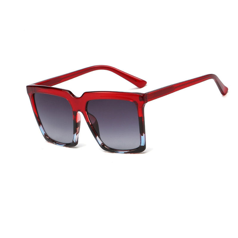 lunettes de soleil rétro à grande monture - Chic&Shines