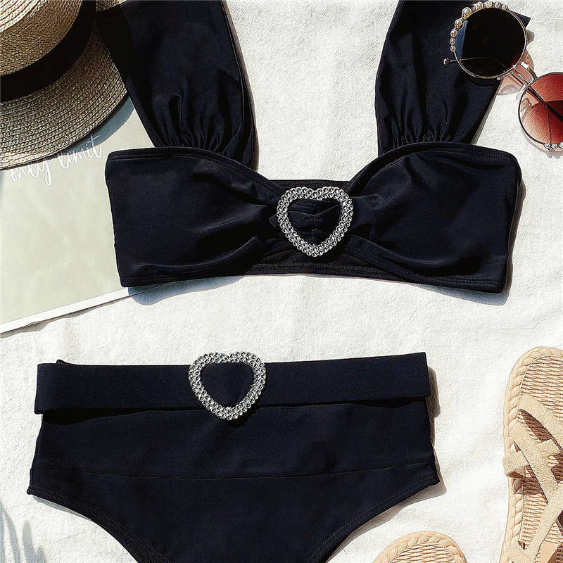 Maillot De Bain Deux Pièces Sexy Taille Haute - Chic&Shines