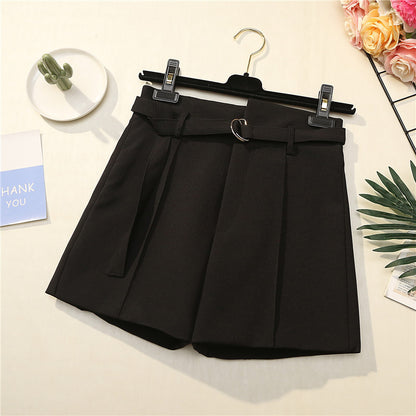 Short à glissière latérale de couleur unie - Chic&Shines