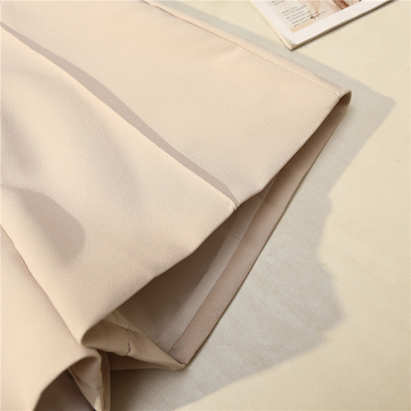 Short à glissière latérale de couleur unie - Chic&Shines