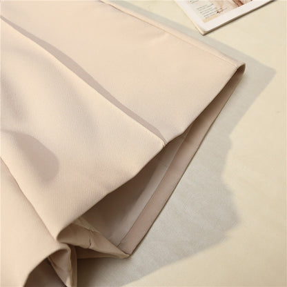 Short à glissière latérale de couleur unie - Chic&Shines