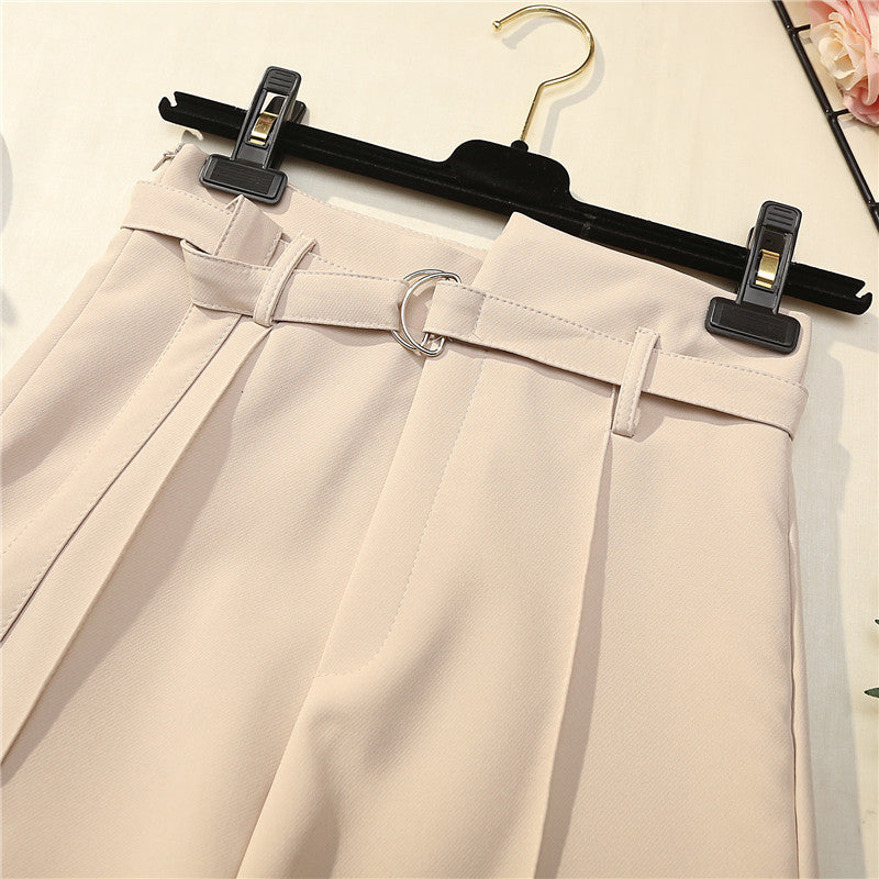 Short à glissière latérale de couleur unie - Chic&Shines