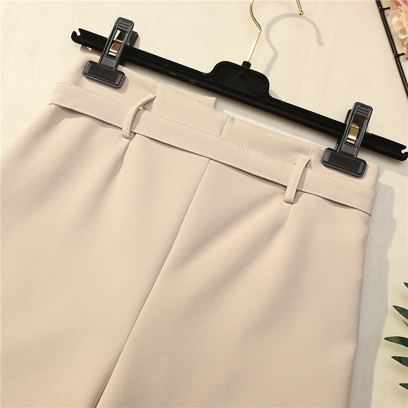 Short à glissière latérale de couleur unie - Chic&Shines