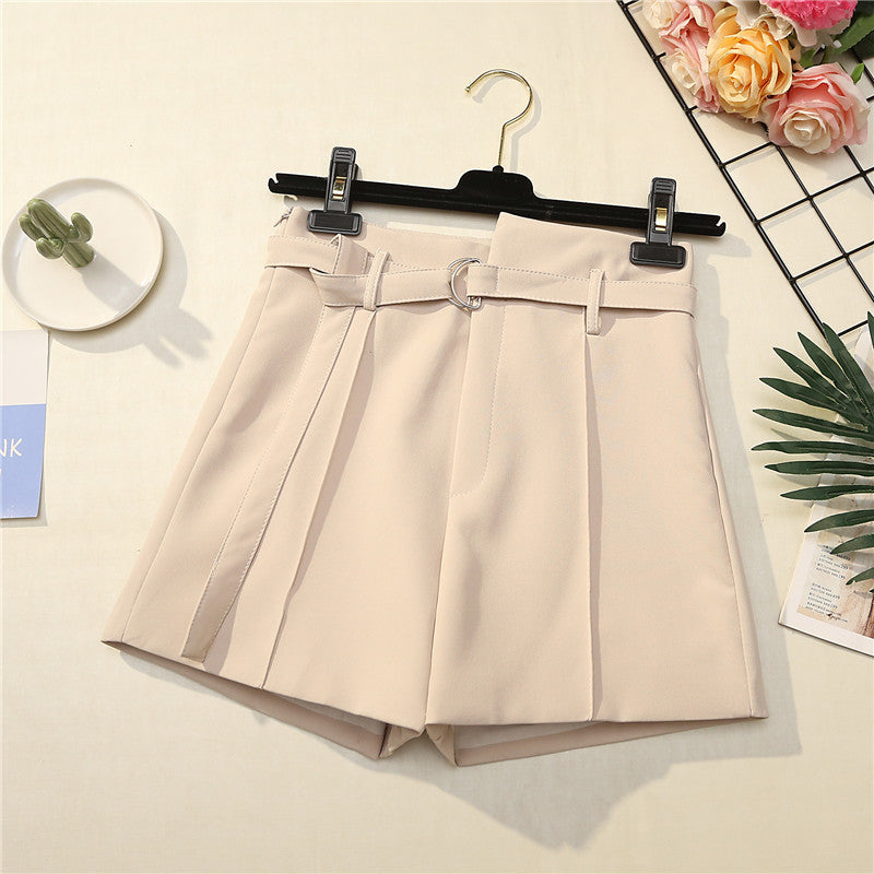 Short à glissière latérale de couleur unie - Chic&Shines