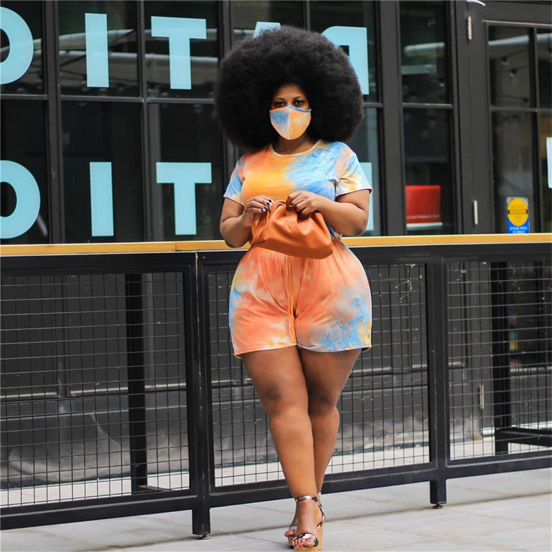 Combinaison short colorée - Chic&Shines