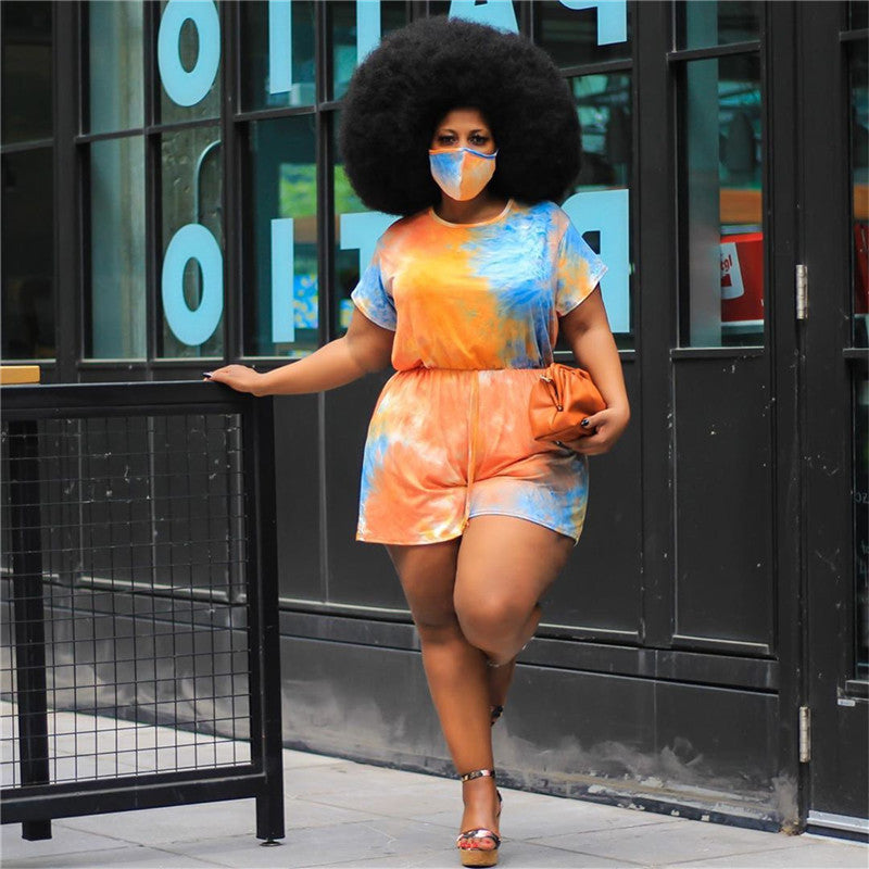 Combinaison short colorée - Chic&Shines