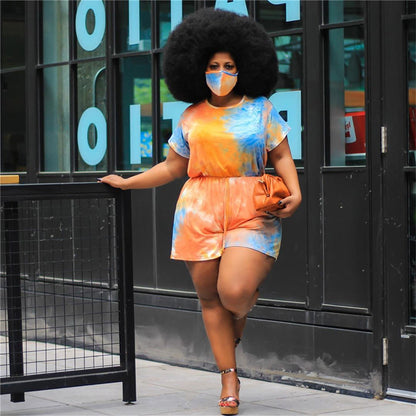 Combinaison short colorée - Chic&Shines