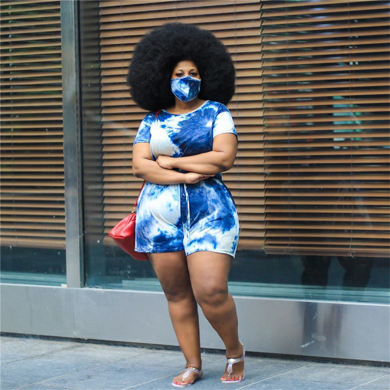 Combinaison short colorée - Chic&Shines