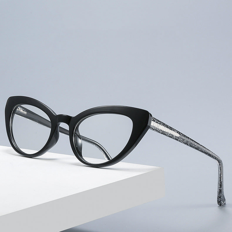 Cat Eye Frame avec lunettes anti-lentilles bleues - Chic&Shines