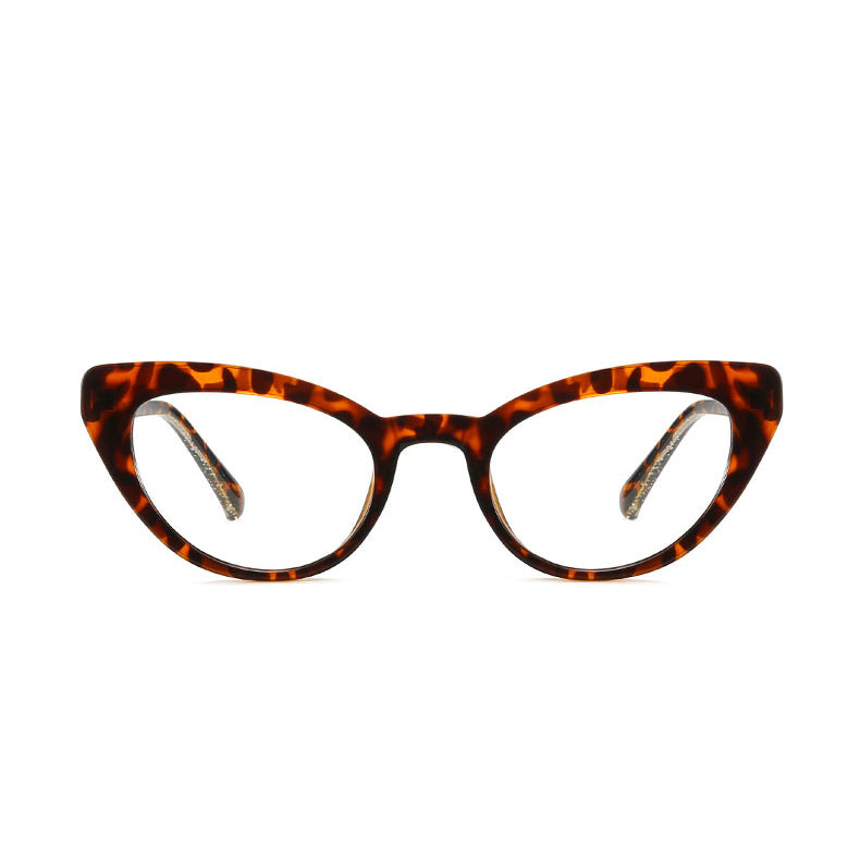 Cat Eye Frame avec lunettes anti-lentilles bleues - Chic&Shines