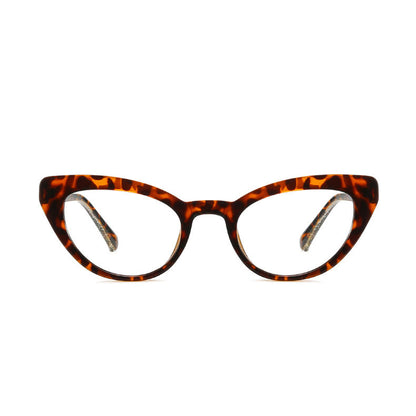 Cat Eye Frame avec lunettes anti-lentilles bleues - Chic&Shines
