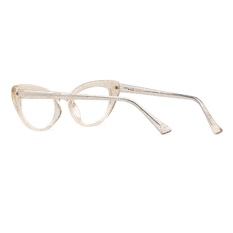 Cat Eye Frame avec lunettes anti-lentilles bleues - Chic&Shines