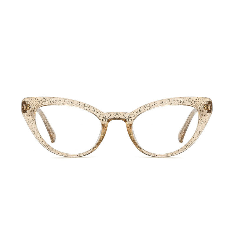 Cat Eye Frame avec lunettes anti-lentilles bleues - Chic&Shines