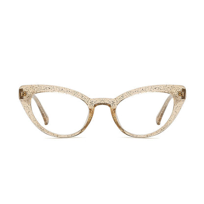Cat Eye Frame avec lunettes anti-lentilles bleues - Chic&Shines
