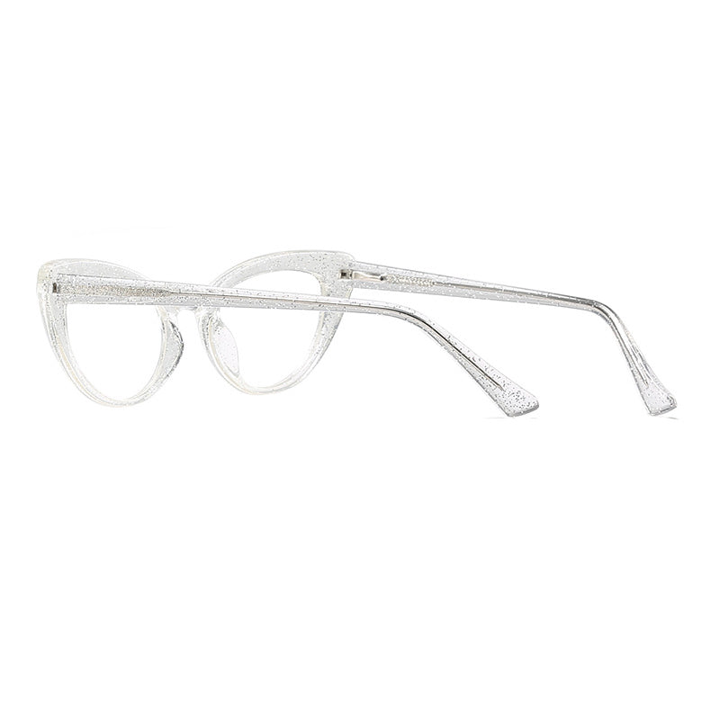 Cat Eye Frame avec lunettes anti-lentilles bleues - Chic&Shines