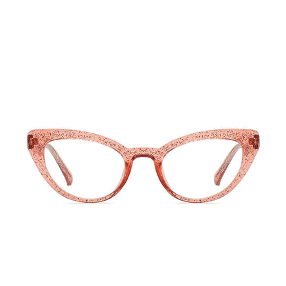 Cat Eye Frame avec lunettes anti-lentilles bleues - Chic&Shines
